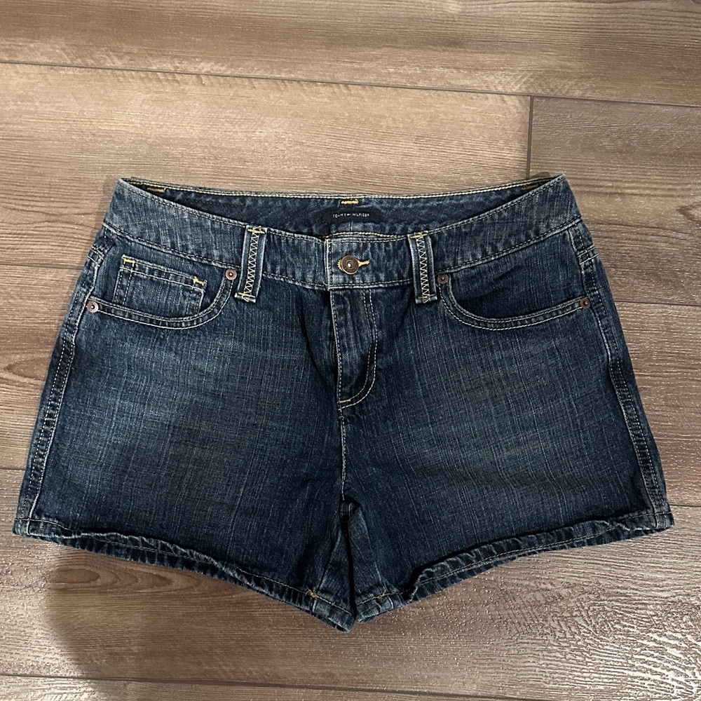 Tommy Hilfiger Dark Blue Jean Shorts